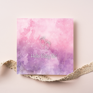 Baby Girl Card