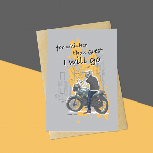 Bike Bible Verse Card