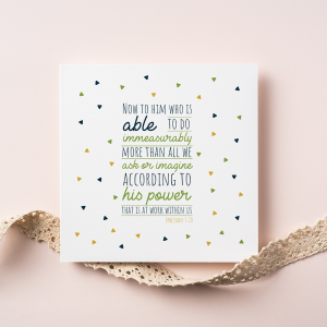 Immeasurably More Card