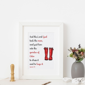 Wellies Adult Frame